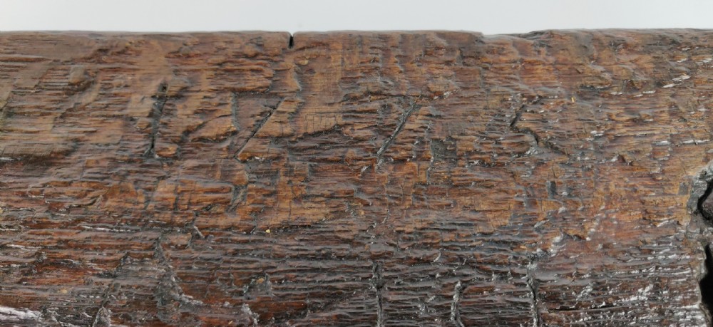 An early 16th century coin chest.  View XI
