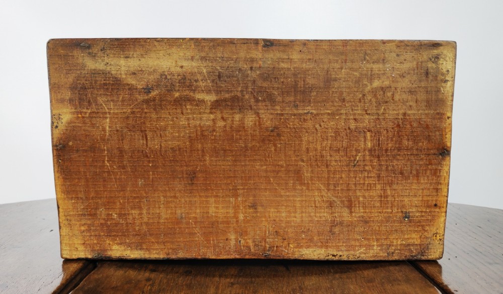 A 19th century folk art box.  View VIII
