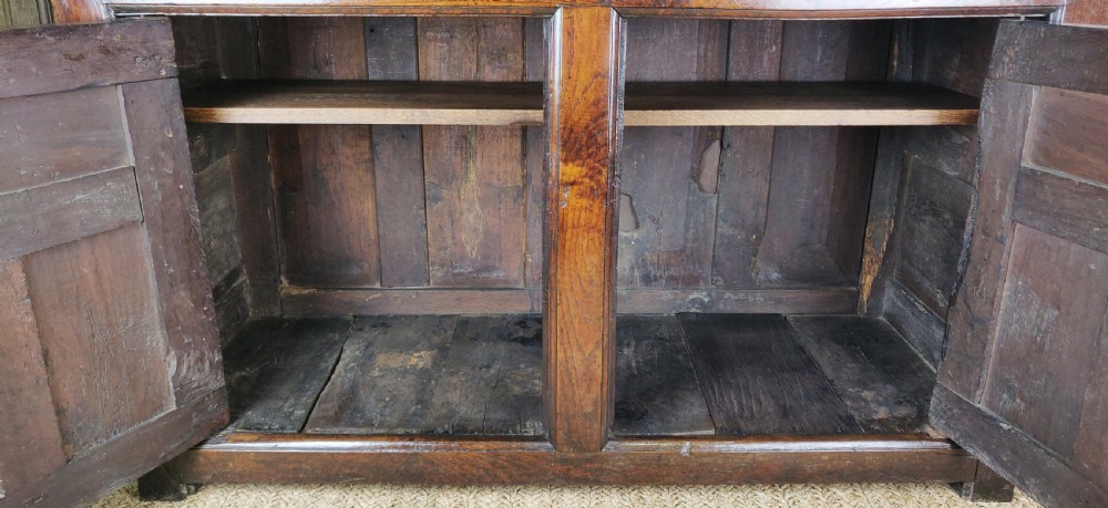 An early 18th century court cupboard. View VII
