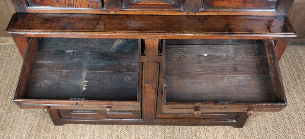An early 18th century court cupboard. View XII