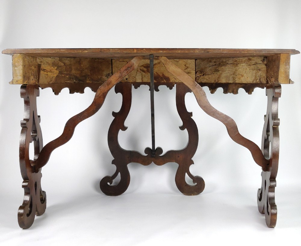 A Superb late 17th century Italian console table.  View X