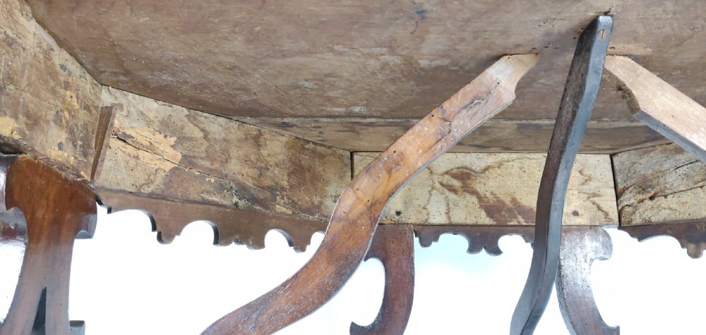 A Superb late 17th century Italian console table.  View XI