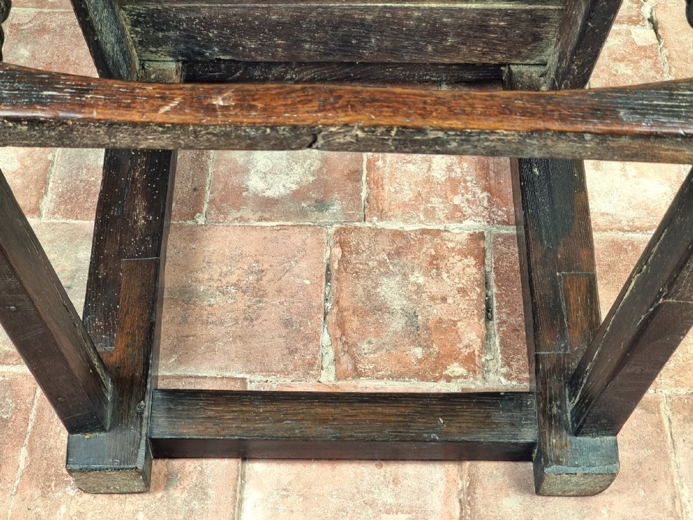 A fine late 17th century wainscot chair. View VII