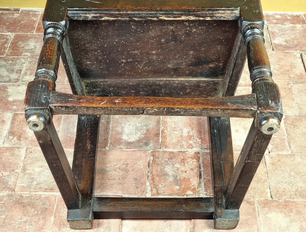A fine late 17th century wainscot chair. View VIII