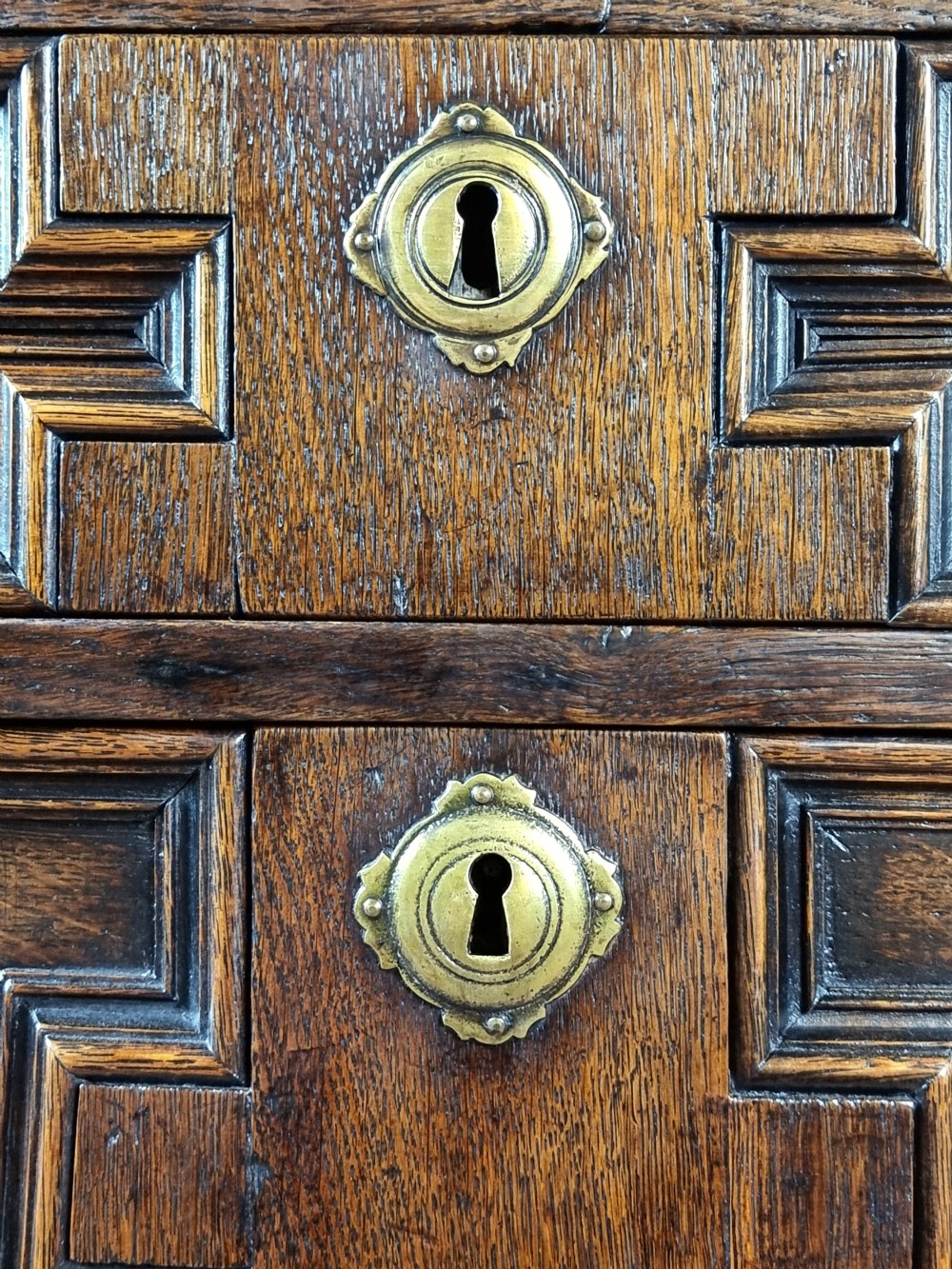 A late 17th century chest of drawers.  View VII
