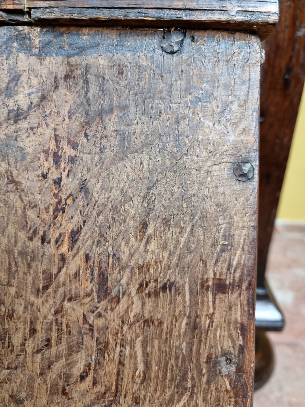 A late 17th century chest of drawers.  View XII