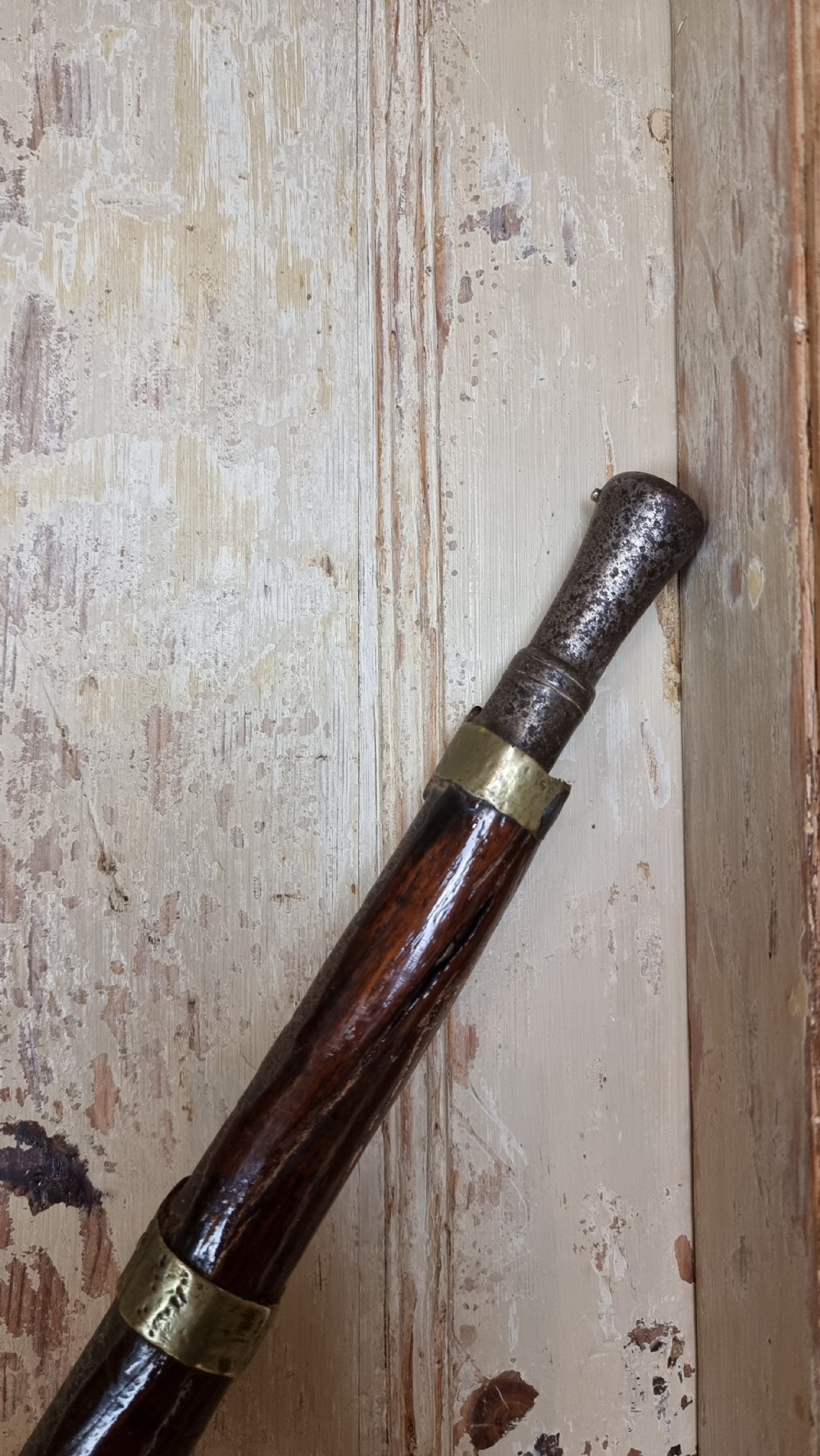 An early 19th century Jezail rifle.  View III