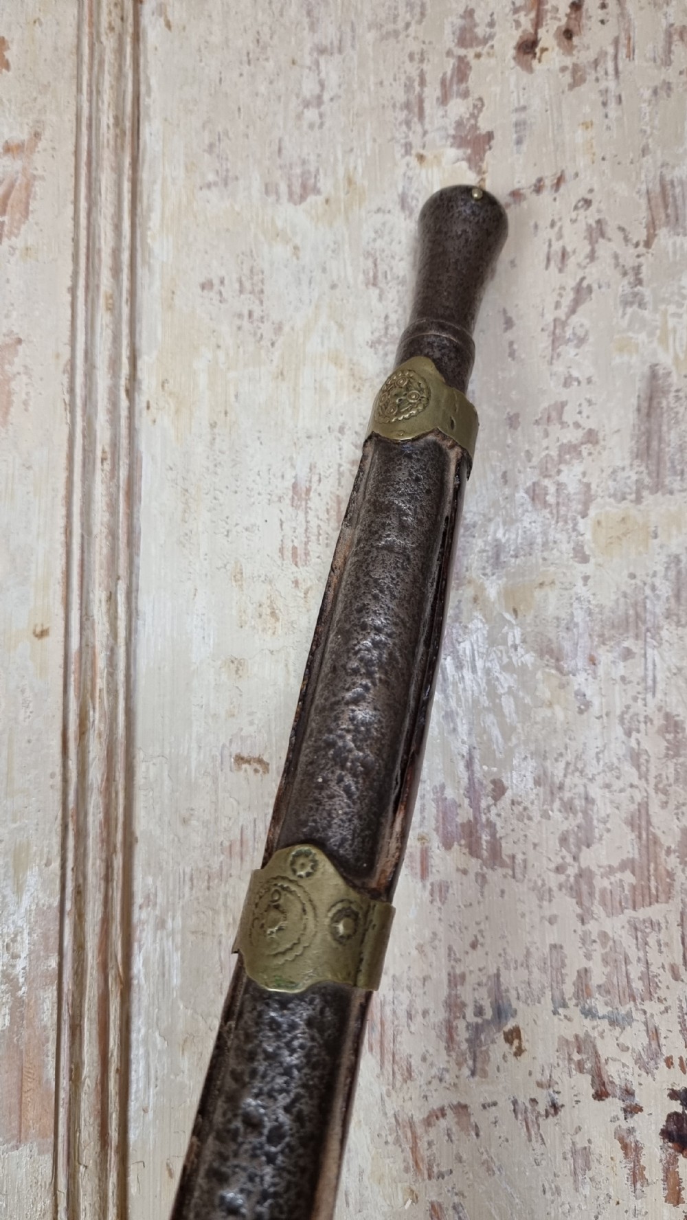 An early 19th century Jezail rifle.  View V