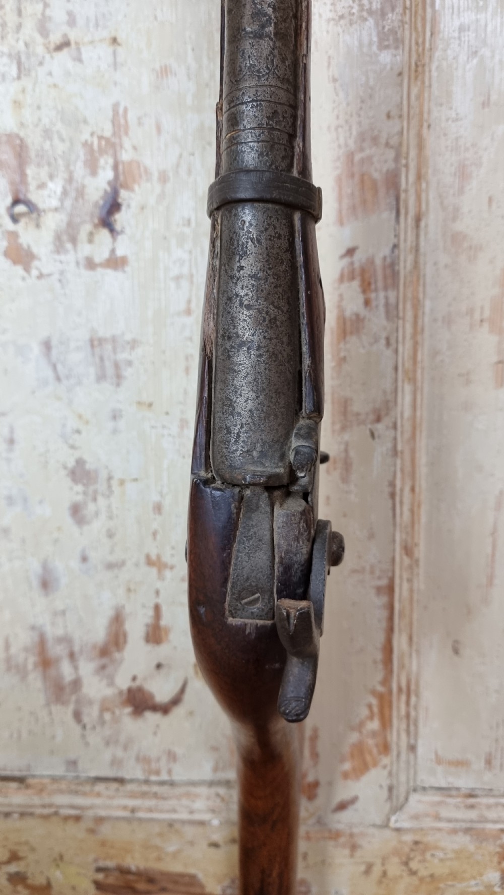 An early 19th century Jezail rifle.  View VIII
