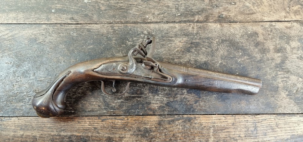 An 18th century ottoman flintlock pistol. 
