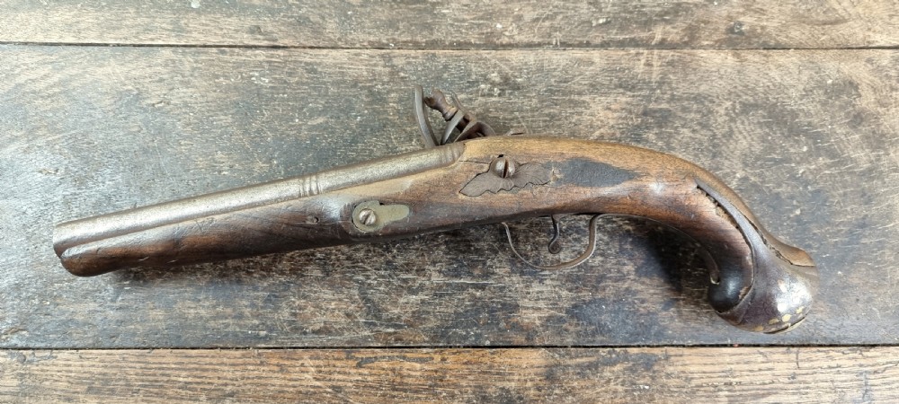 An 18th century ottoman flintlock pistol.  View VI
