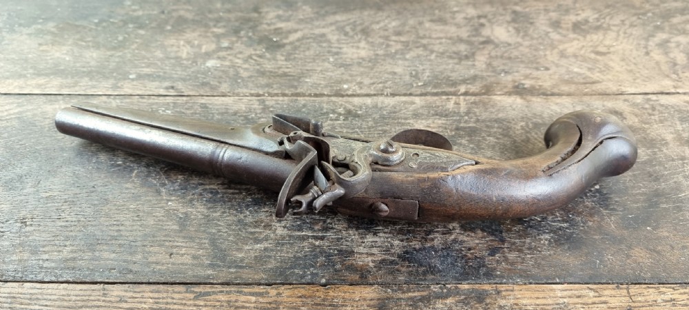 An 18th century ottoman flintlock pistol.  View VIII