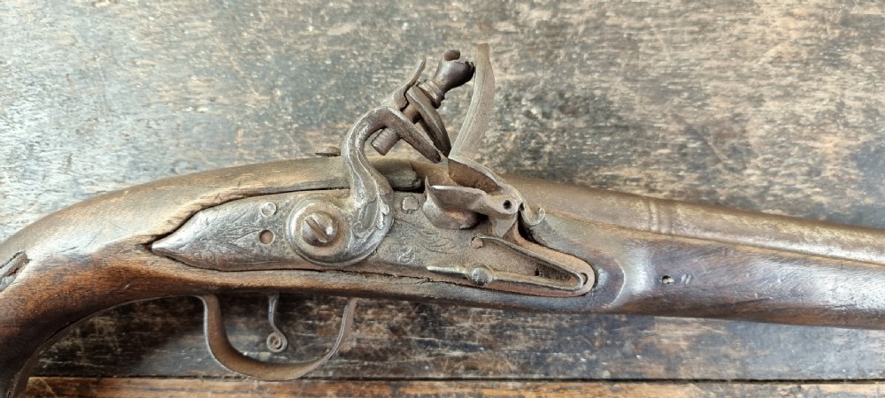 An 18th century ottoman flintlock pistol.  View IX