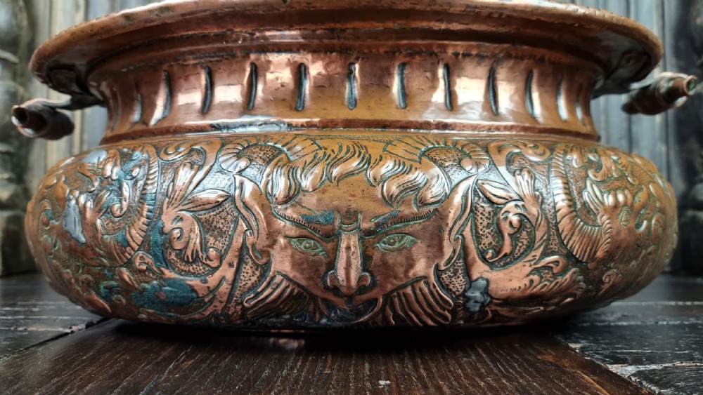 A large late 17th century repousse wine cooler.  View XI