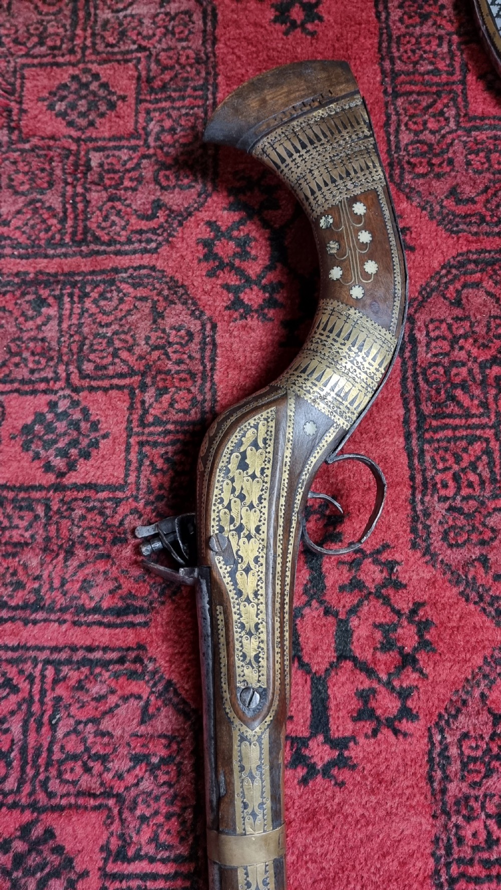 Three north western frontier flintlock muskets.  View XI