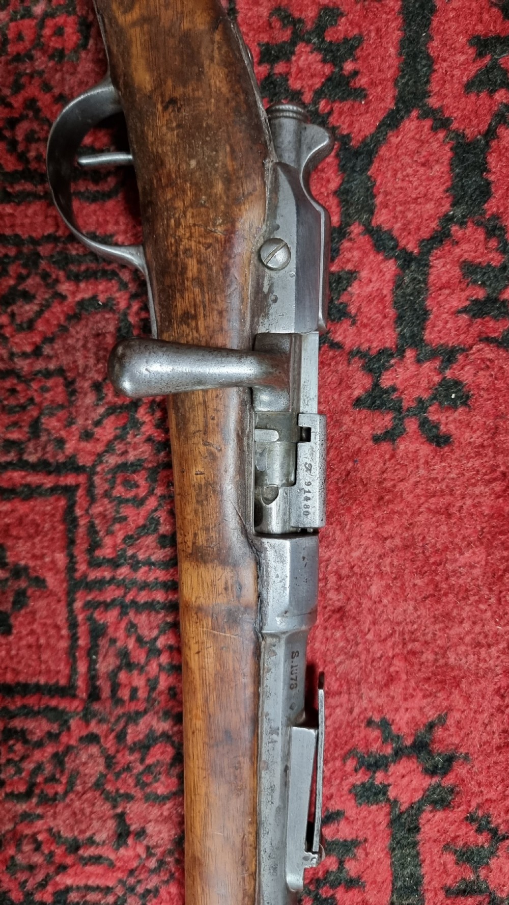 A 19th century French bolt action rifle. View II