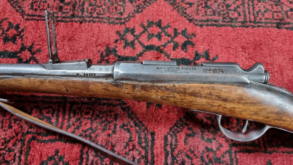 A 19th century French bolt action rifle. View VII