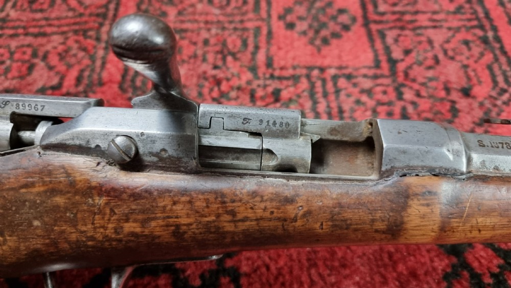 A 19th century French bolt action rifle. View XI