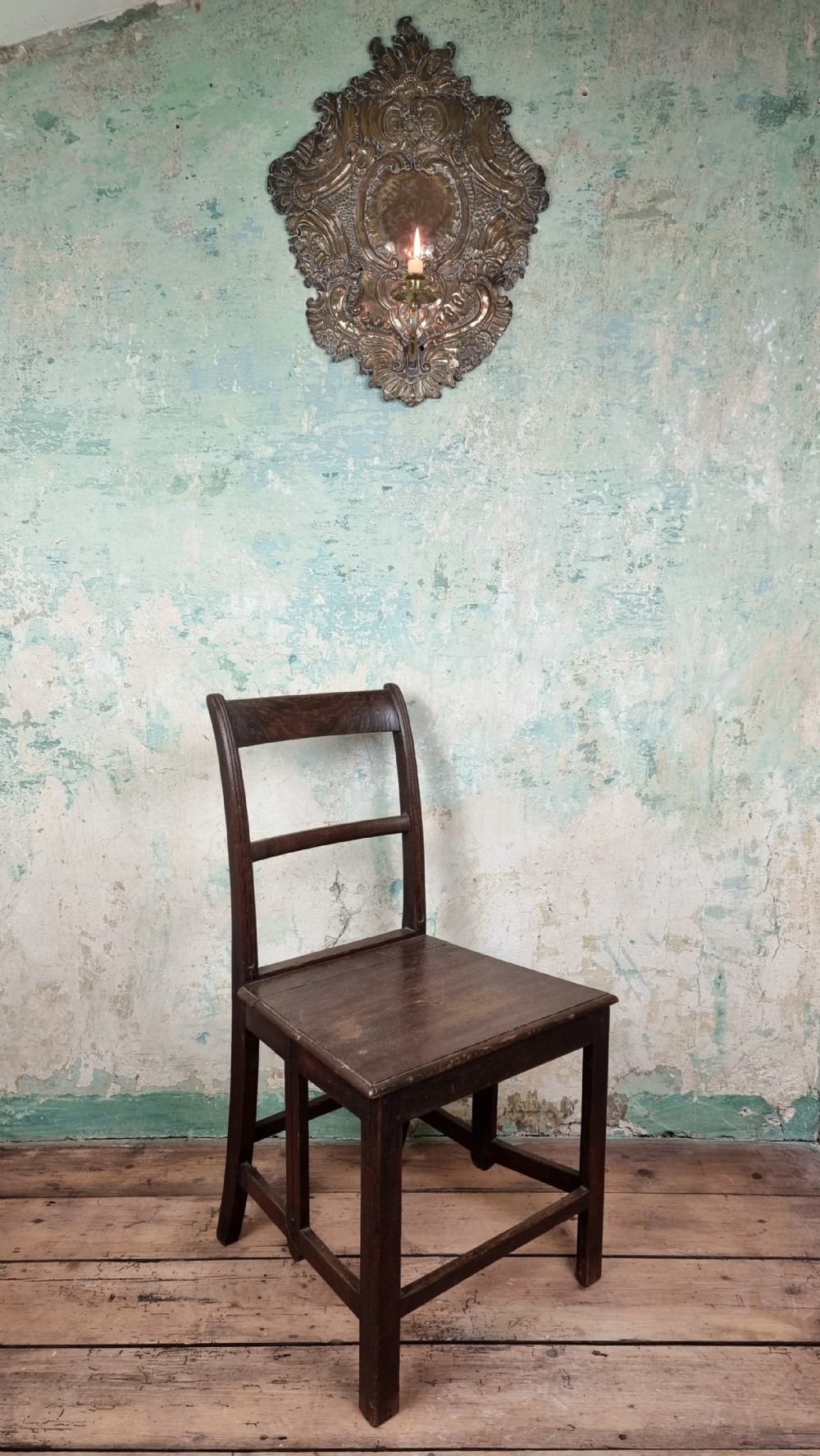 A 19th century folding Campaign chair. 