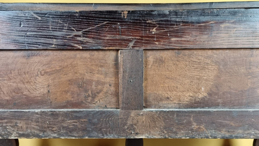 A fine George 1st low open dresser base.  View XVIII
