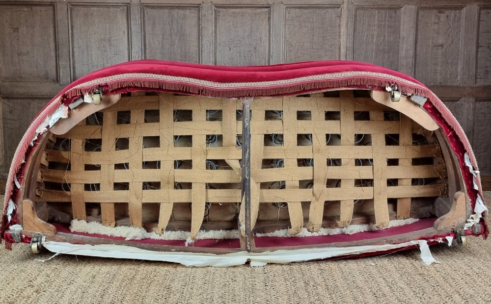 A 19th century Royal settee. View XIII