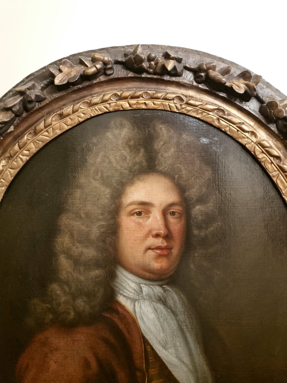 An early 18th century portrait of a gentleman.  View II
