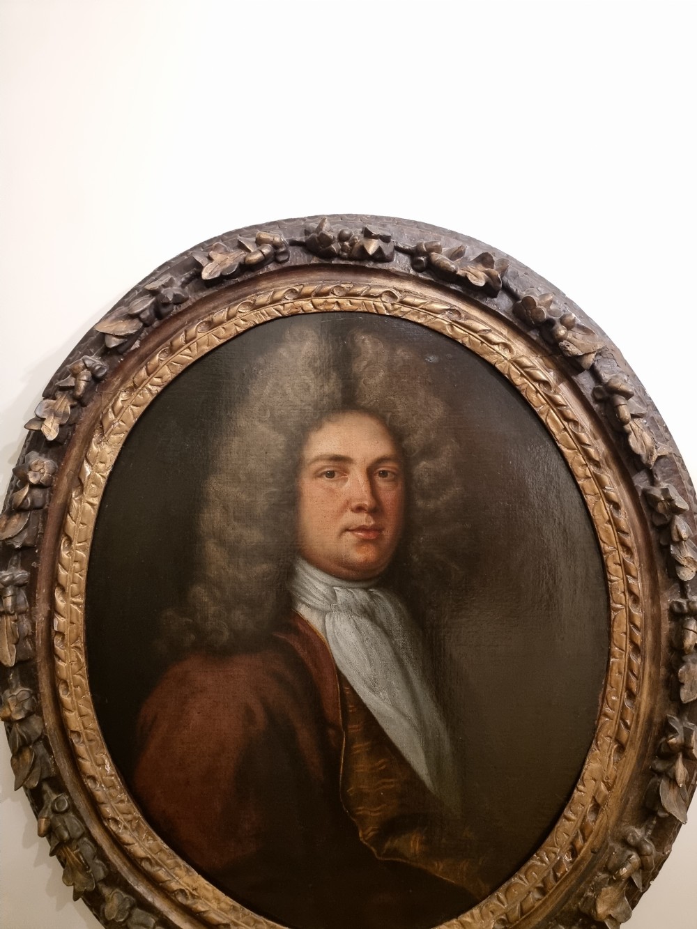 An early 18th century portrait of a gentleman.  View III