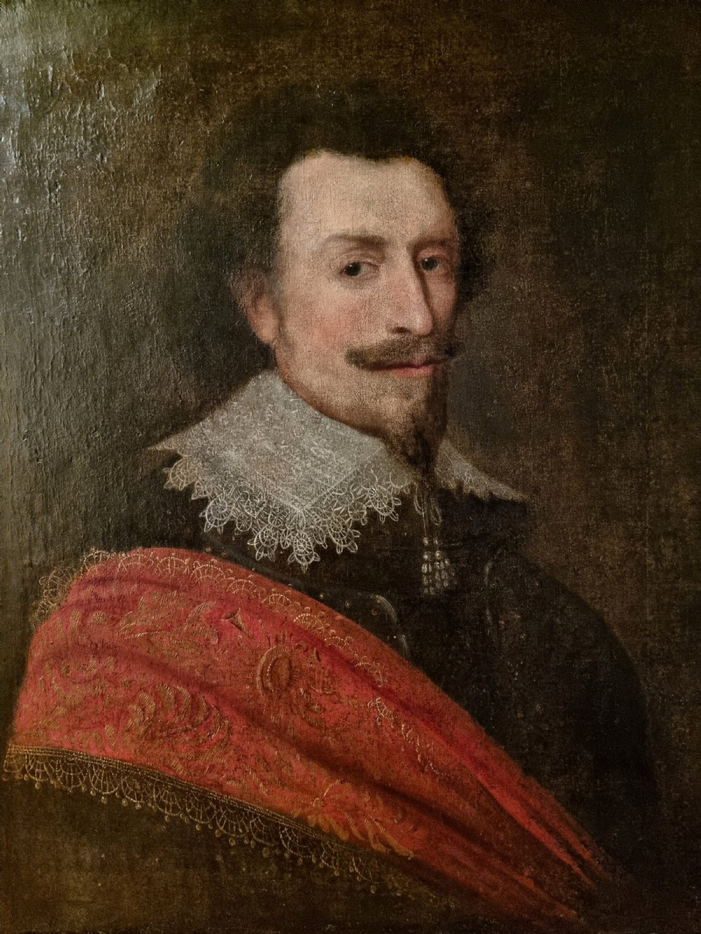 An early 17th century portrait of Frederick Henry , Prince of Orange.  View II