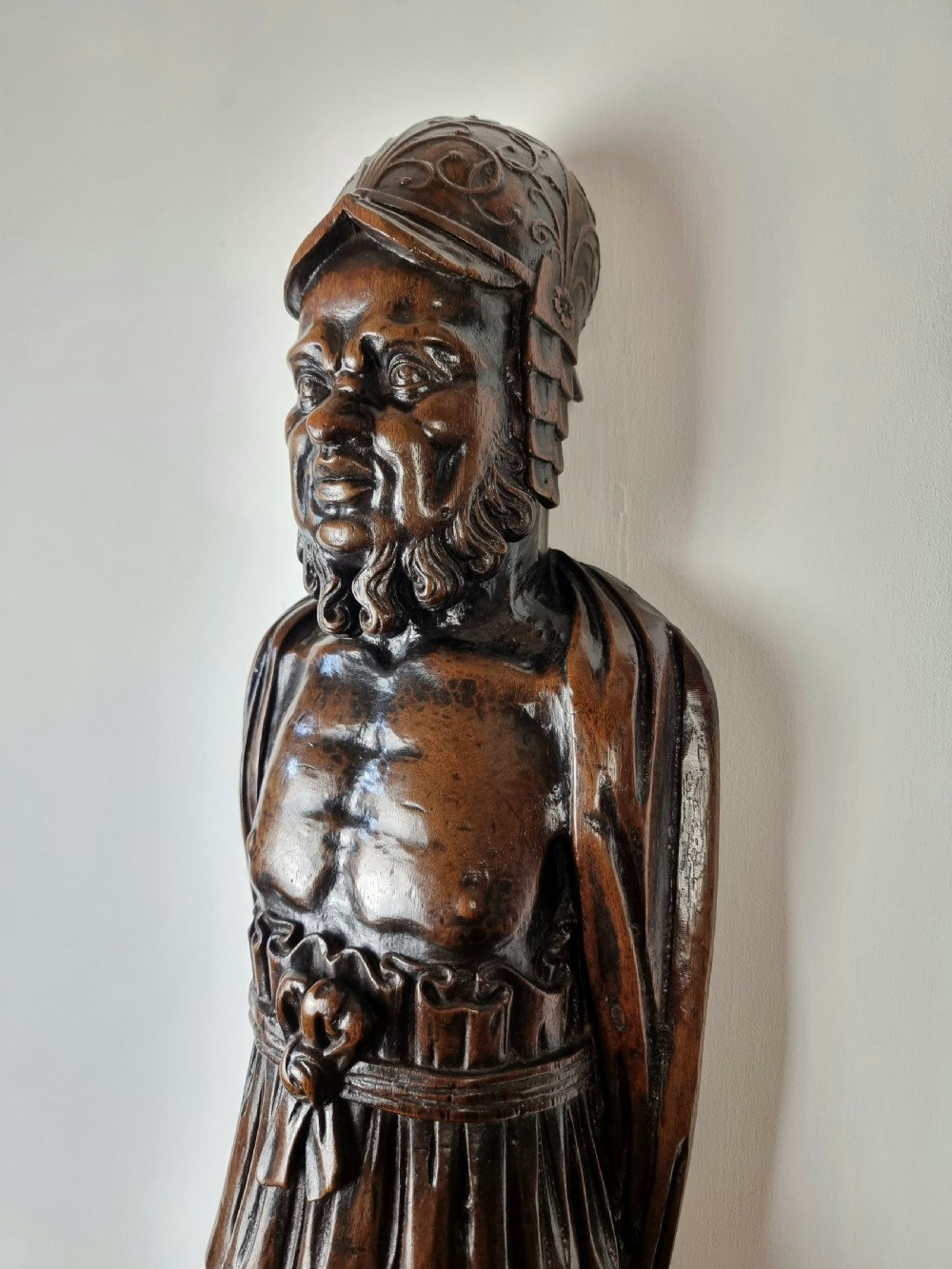 Three large late 16th- early 17th century figures.  View VIII