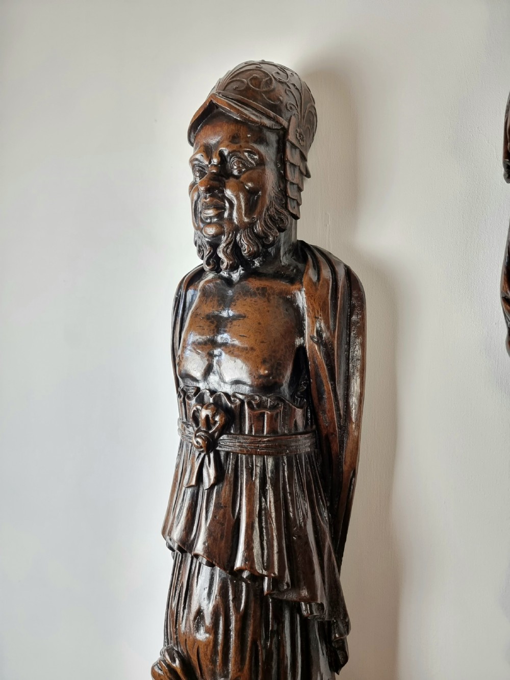 Three large late 16th- early 17th century figures.  View IX