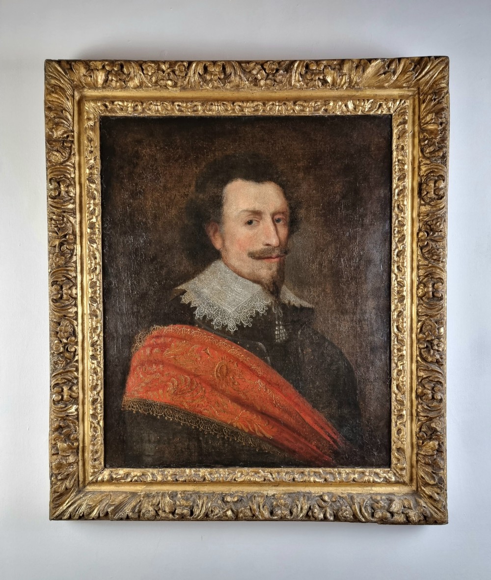 An early 17th century portrait of Frederick Henry , Prince of Orange. 
