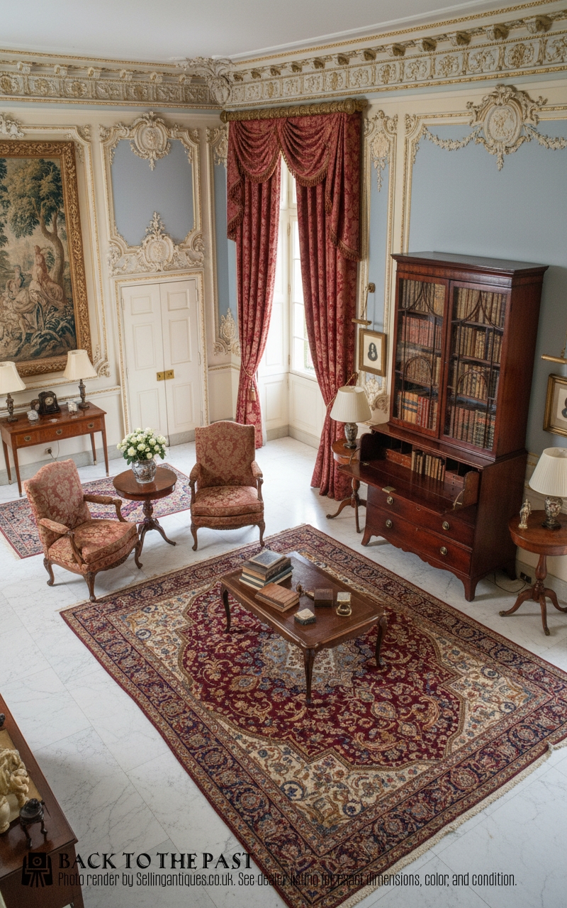 Antique George III Secretaire Bookcase