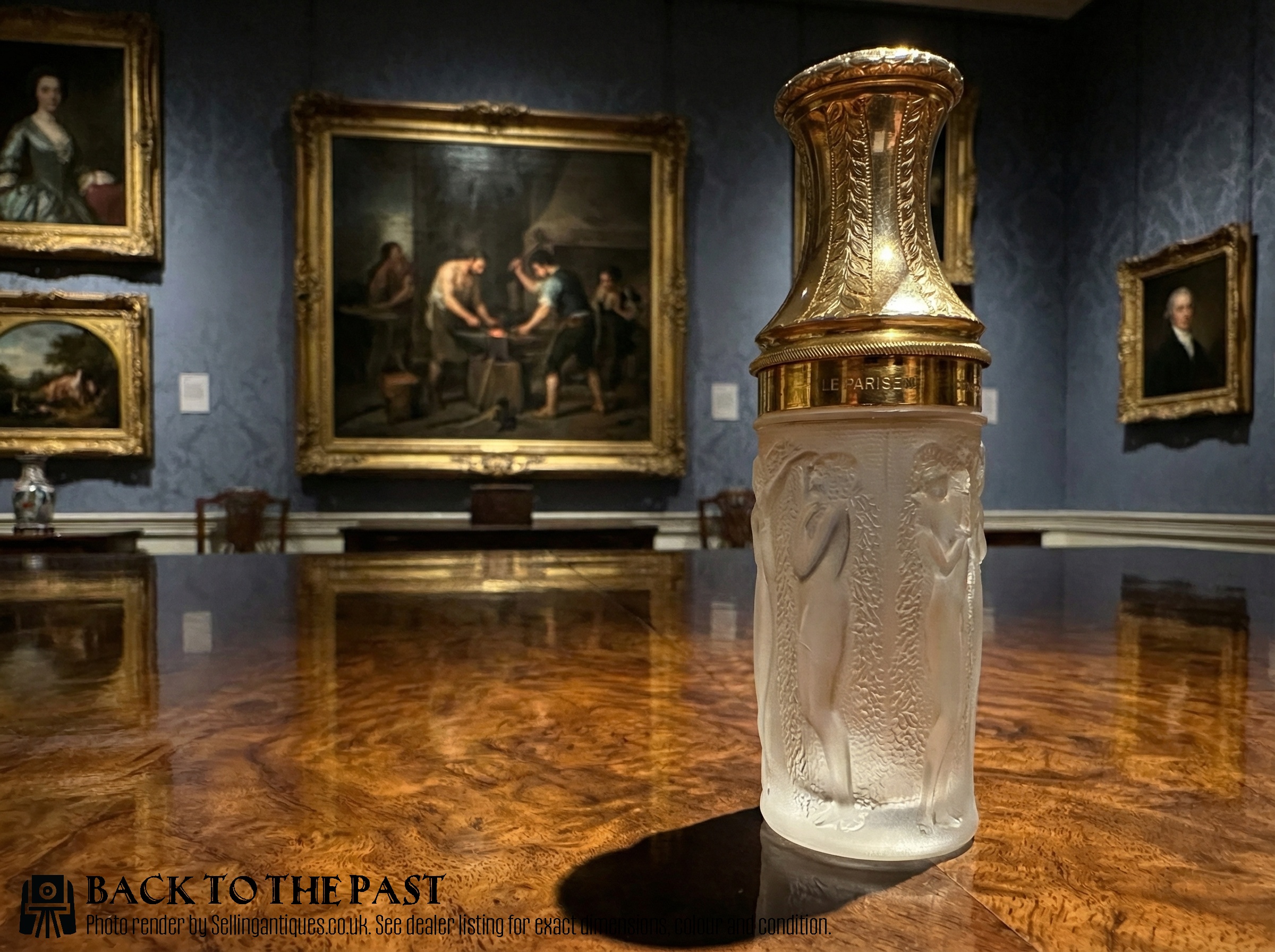 René Lalique 'Le Parisien' Perfume Atomiser 1923