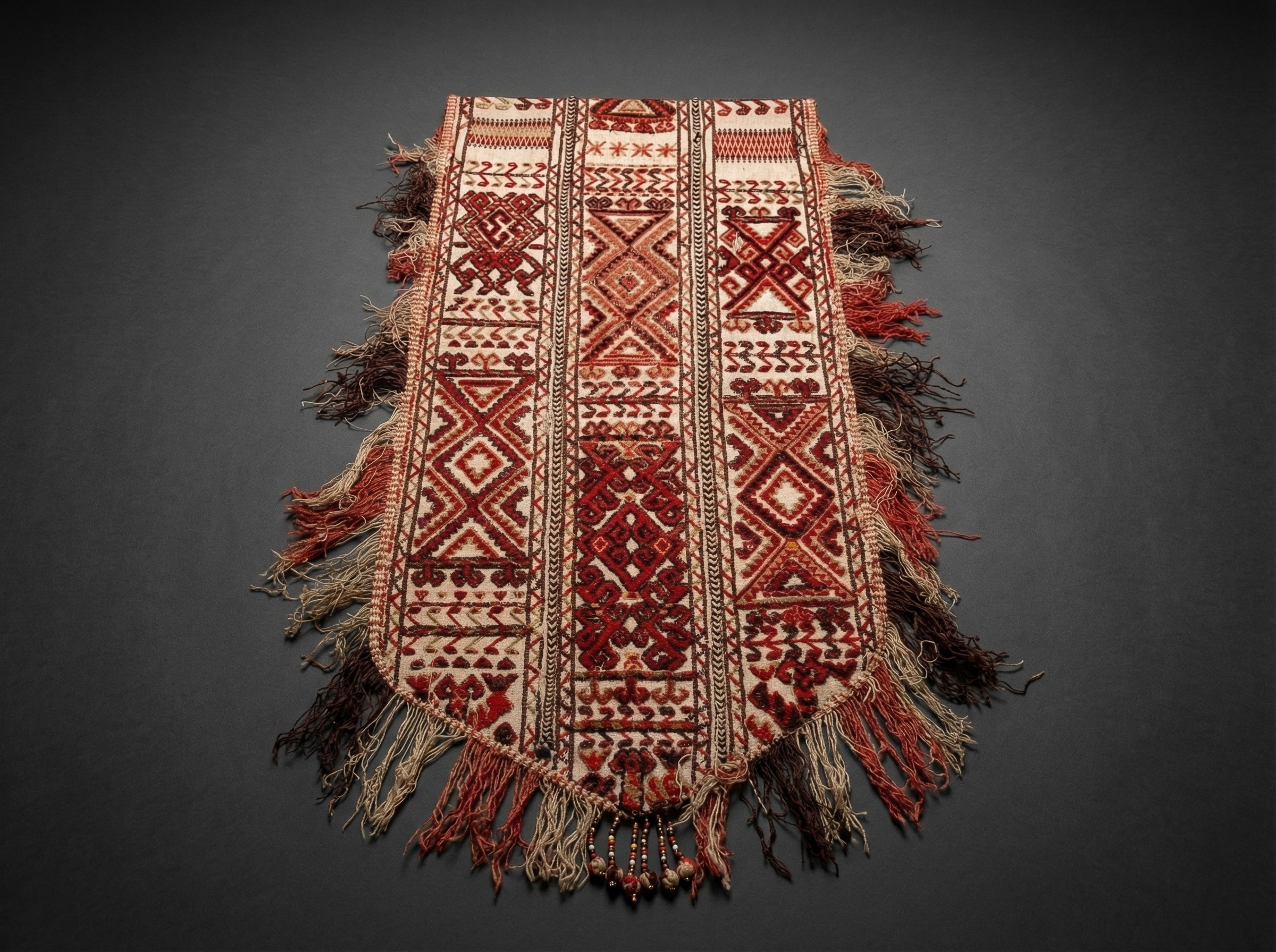 Early Turkoman Tent Band - Throw / Display piece. Circa 1880