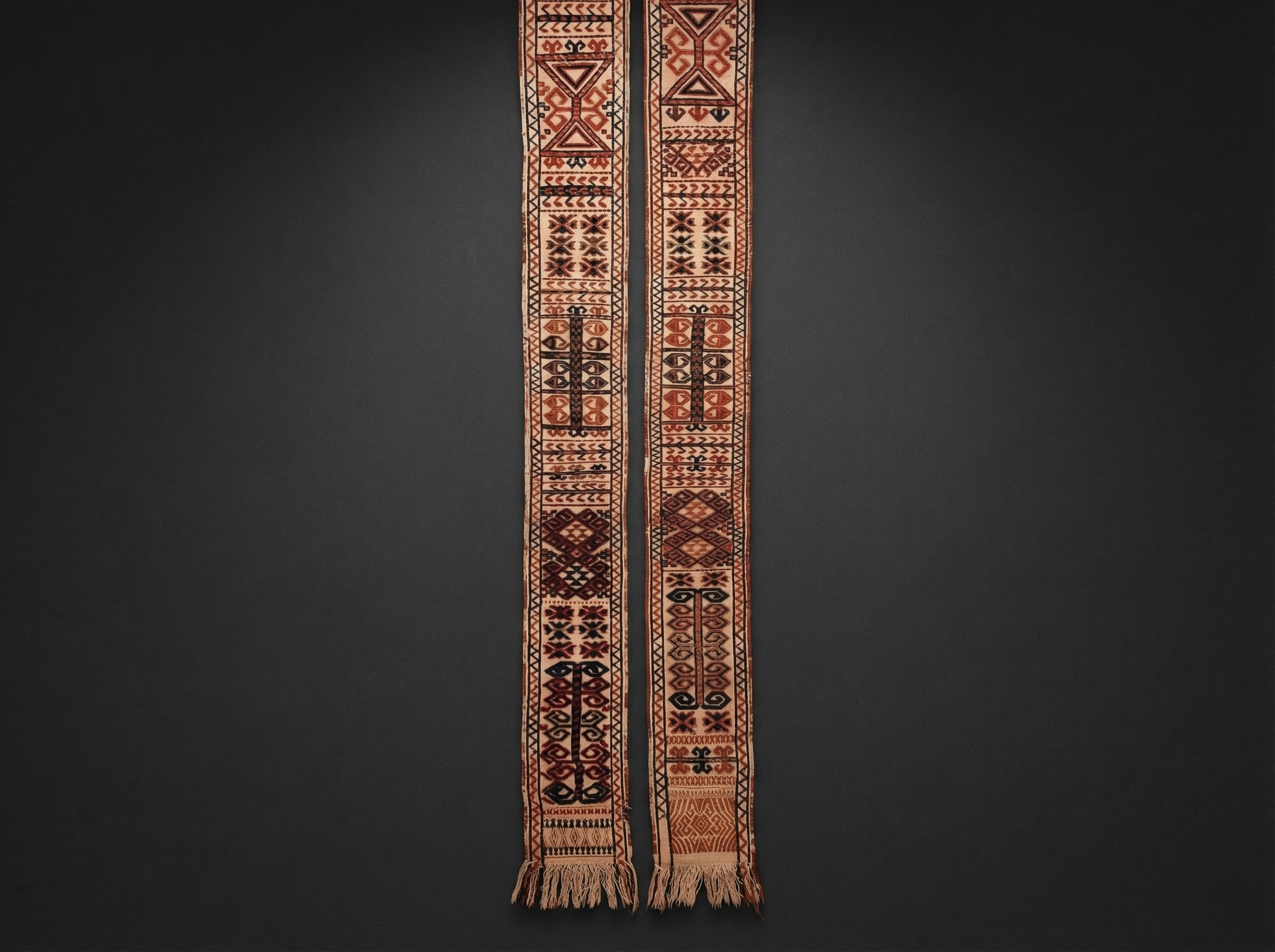 Rare Turkoman Tent Band. Circa 1880