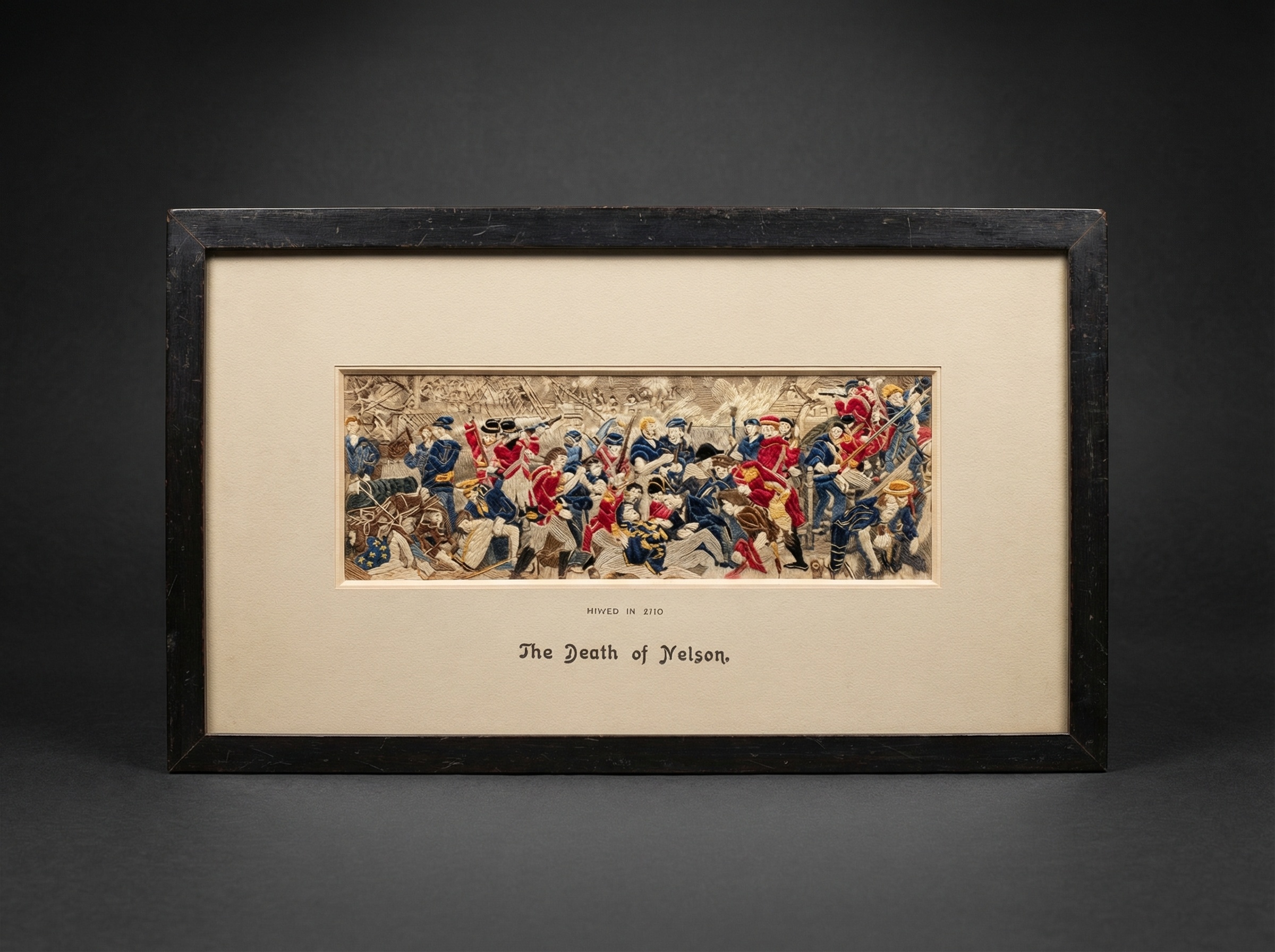 Silk Stevengraph: The Death of Nelson