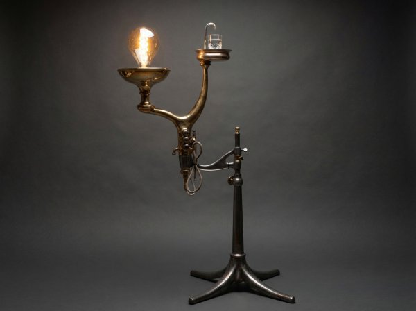 De Trey brass dentists spittoon unit