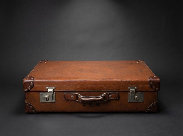 Leather Suitcase by Forsyth
