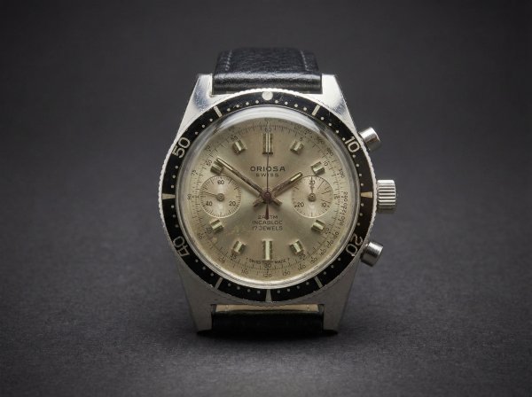 Oriosa Divers Swiss Chronograph Watch 1960s