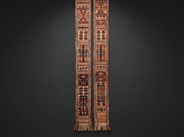 Rare Turkoman Tent Band. Circa 1880