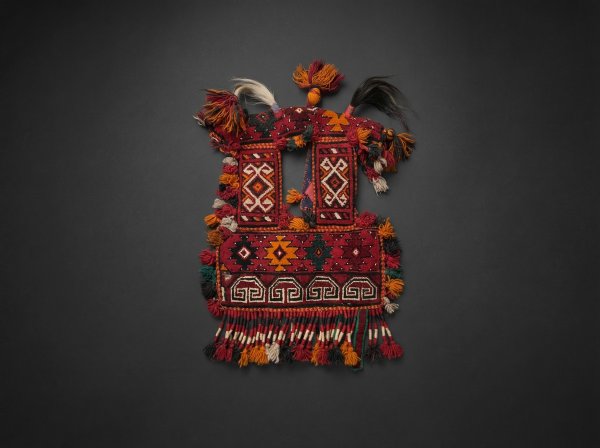 Rare Wedding camel / horse headdress From Afghanistan. Turkoman Trapping. Circa 1900.