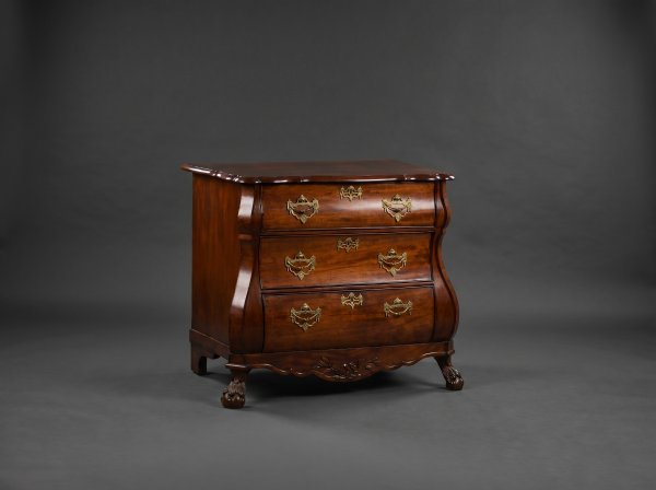 19th Century Dutch Mahogany Chest of Drawers