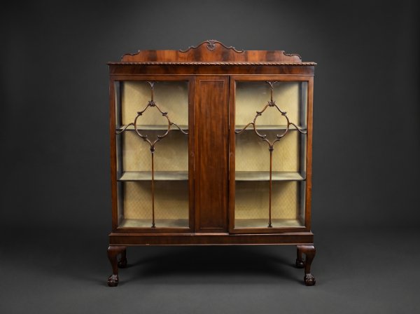 Edwardian Mahogany Display Cabinet