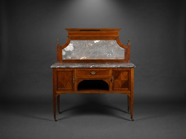 Edwardian Mahogany Washstand