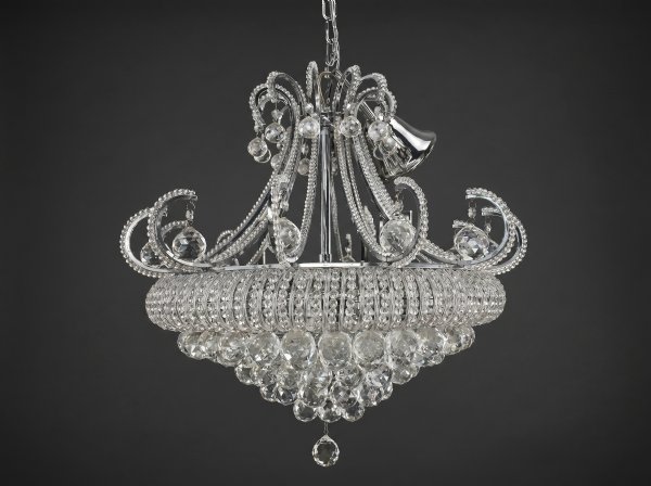 Late 20th Century Crystal Chandelier