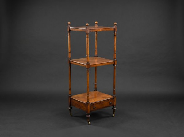 Victorian Mahogany Three-Tier Whatnot