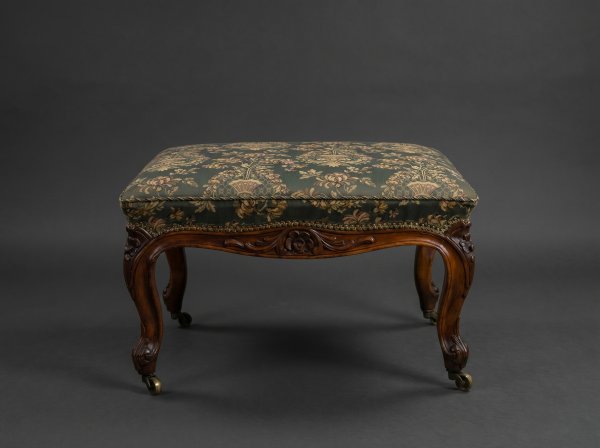 Victorian Upholstered Stool